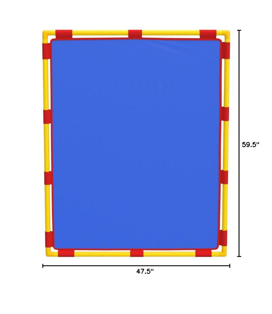 Children's Factory Big Screen PlayPanel - Kids Room Divider & Classroom Privacy Screen in Blue | Perfect for Daycare Centers, Preschools & Home Play Areas