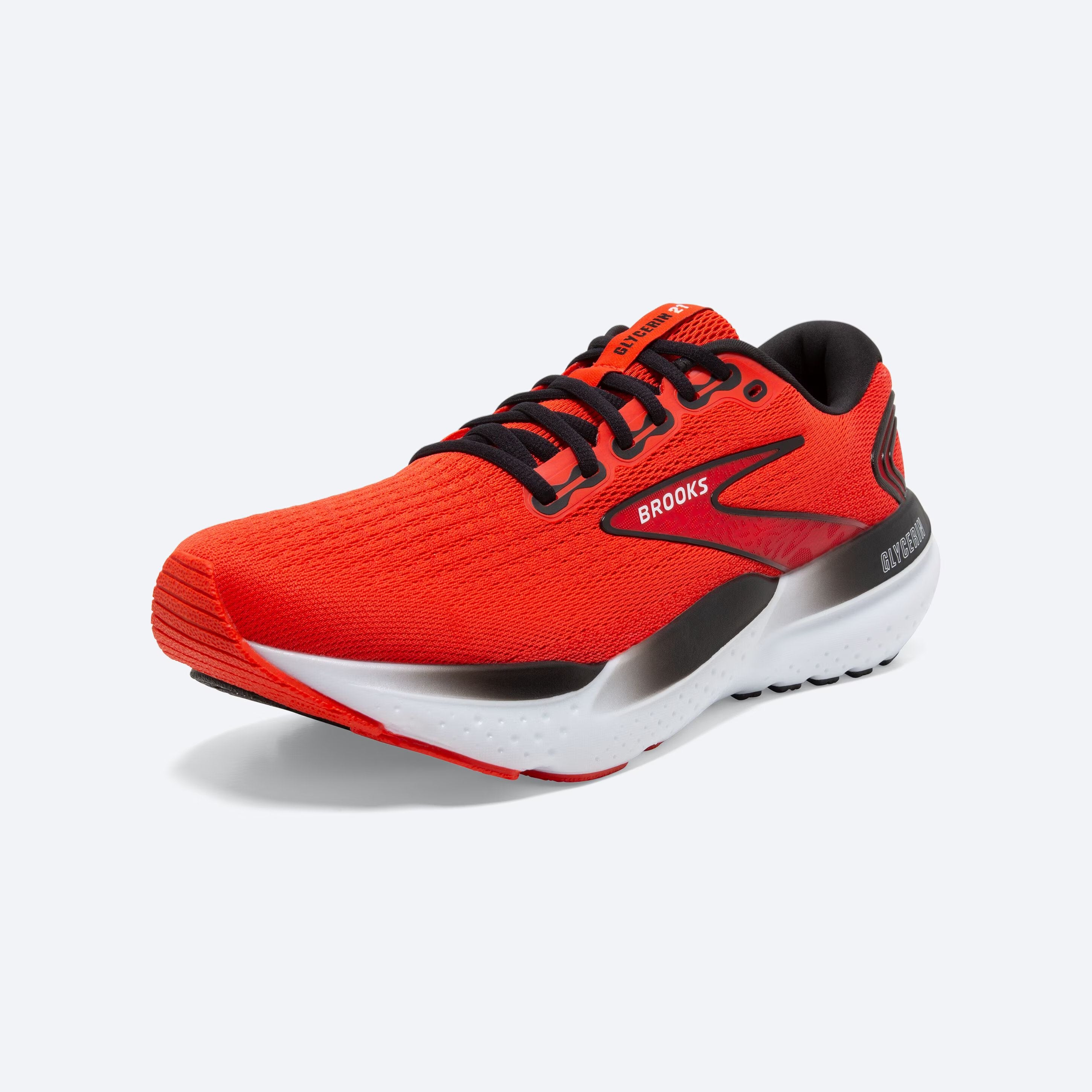 Brooks Glycerin 21 Men's Running Shoes - Premium Cushioned Road Running Sneakers for Long Distance & Marathon Training