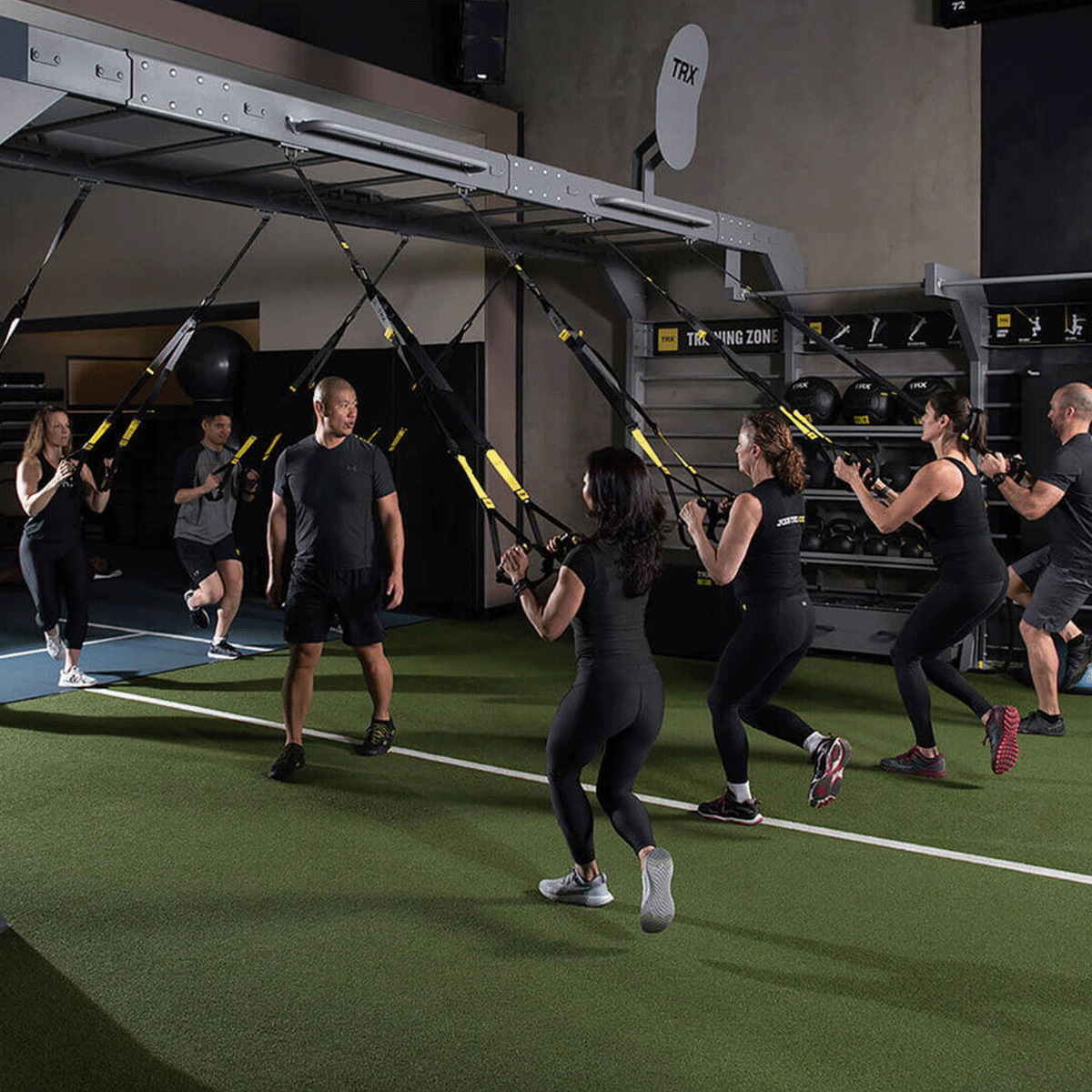 TRX Commercial Suspension Trainer - Professional Grade Full Body Workout Equipment for Home & Gym - Perfect for Strength Training, Yoga, and Functional Fitness