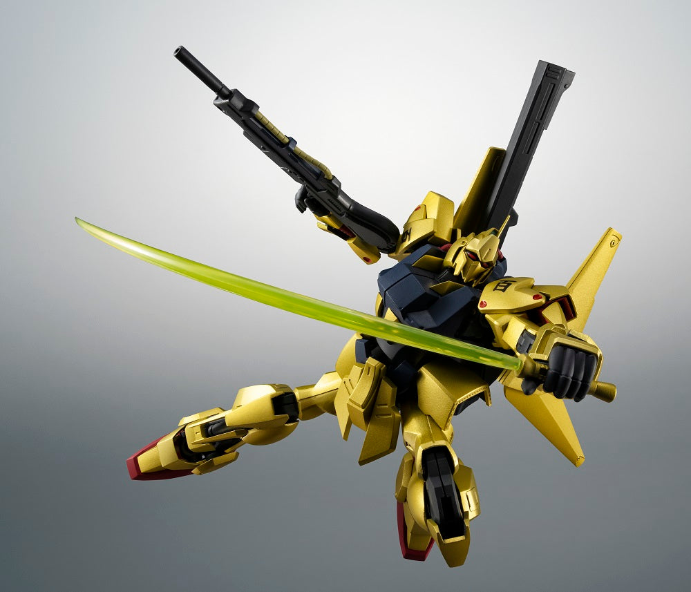 Bandai Robot Spirits Damashii Zeta Gundam MSN 00100 Hyaku Shiki Ver. A.N.I.M.E. Action Figure - Collectible Anime Model Kit for Gundam Fans | Perfect for Display, Cosplay & Anime Collections