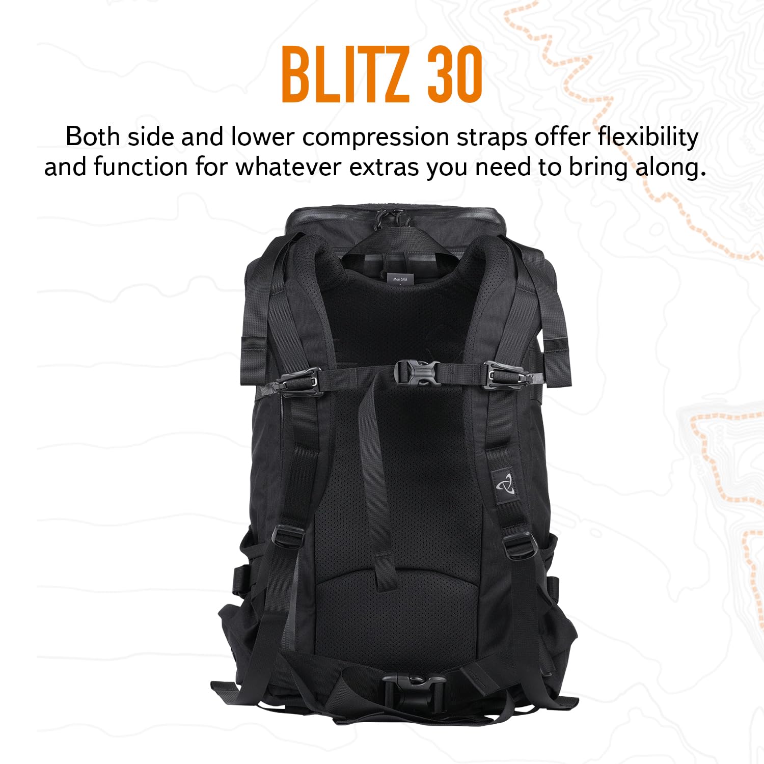 Mystery Ranch Blitz 30L Tactical Backpack - Durable Molle Hiking Daypack for Outdoor Adventures, Camping & Travel (L/XL, Black)