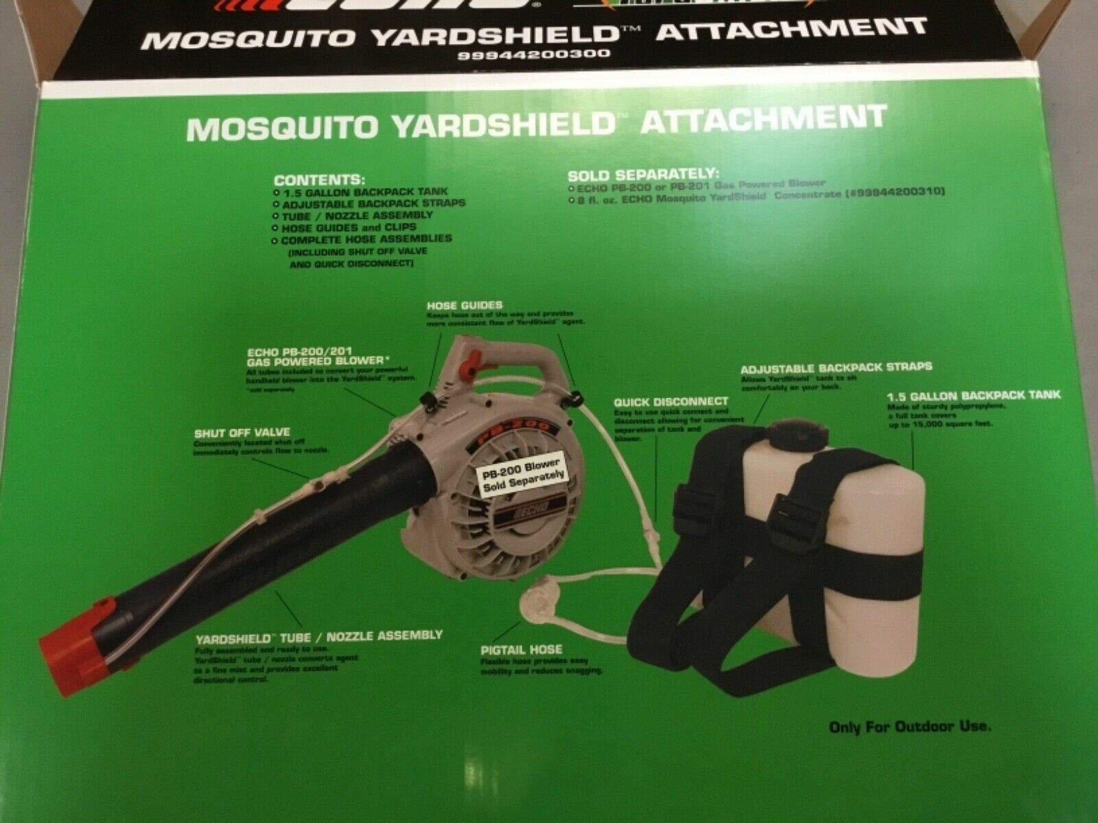 Echo Yardshield Fogger Attachment for Handheld Blowers - Compatible with Echo PB-580T & Other Models - Perfect for Mosquito Control & Outdoor Pest Spraying in Yards, Gardens & Patios