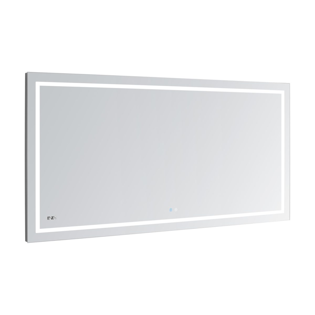 Aquadom Daytona 72x36 Inch LED Lighted Bathroom Mirror with Anti-Fog - Modern Vanity Mirror for Makeup & Shaving - Perfect for Bathroom, Bedroom & Dressing Room