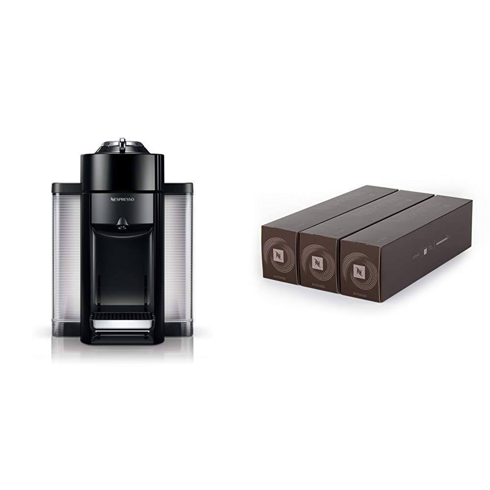 De'Longhi Nespresso Coffee Machine Starter Kit for Office - Black with 250 Coffee Pods | Perfect for Workplace, Meetings & Home Office Brewing
