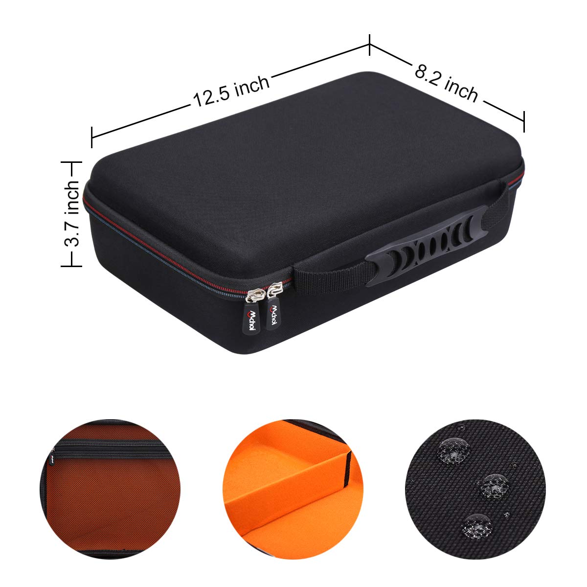 Brother P-Touch PTD600/D610BT Label Maker Hard Protective Case - Durable Portable Storage for Brother PTD600, PTD610BT Label Printers - Perfect for Office, Home & Travel Organization