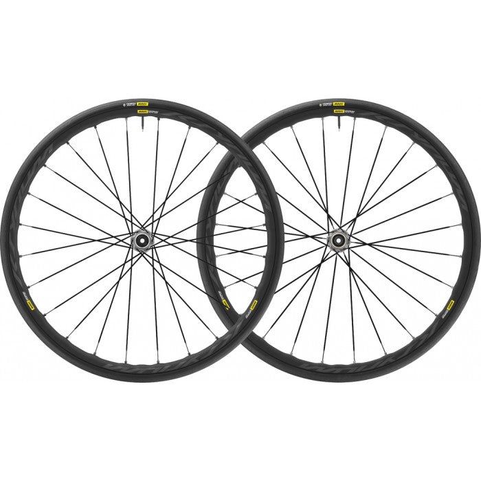 Mavic Ksyrium Elite UST Disc CL Road Bike Wheelset - Lightweight Carbon Alloy Wheels for Cycling & Racing | Perfect for Road Biking, Triathlons & Endurance Training