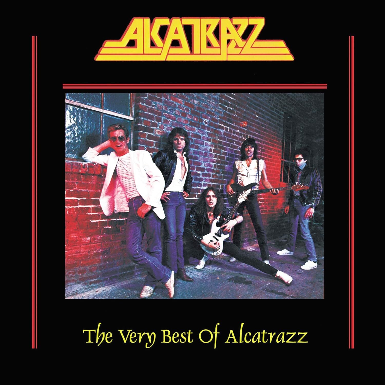 Very Best Of Alcatrazz - Limited Edition Red Marble Vinyl LP | Classic Rock Music Album for Collectors & Audiophiles | Perfect for Vinyl Collections & Music Enthusiasts