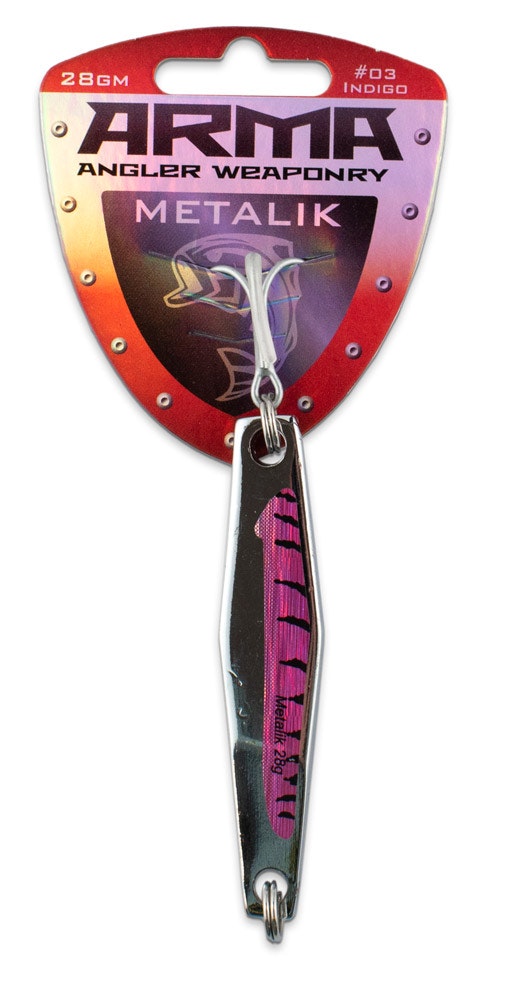 Arma Metalik Fishing Lure - Premium Metal Fishing Lures for Bass, Trout & Saltwater - Perfect for Freshwater & Ocean Fishing