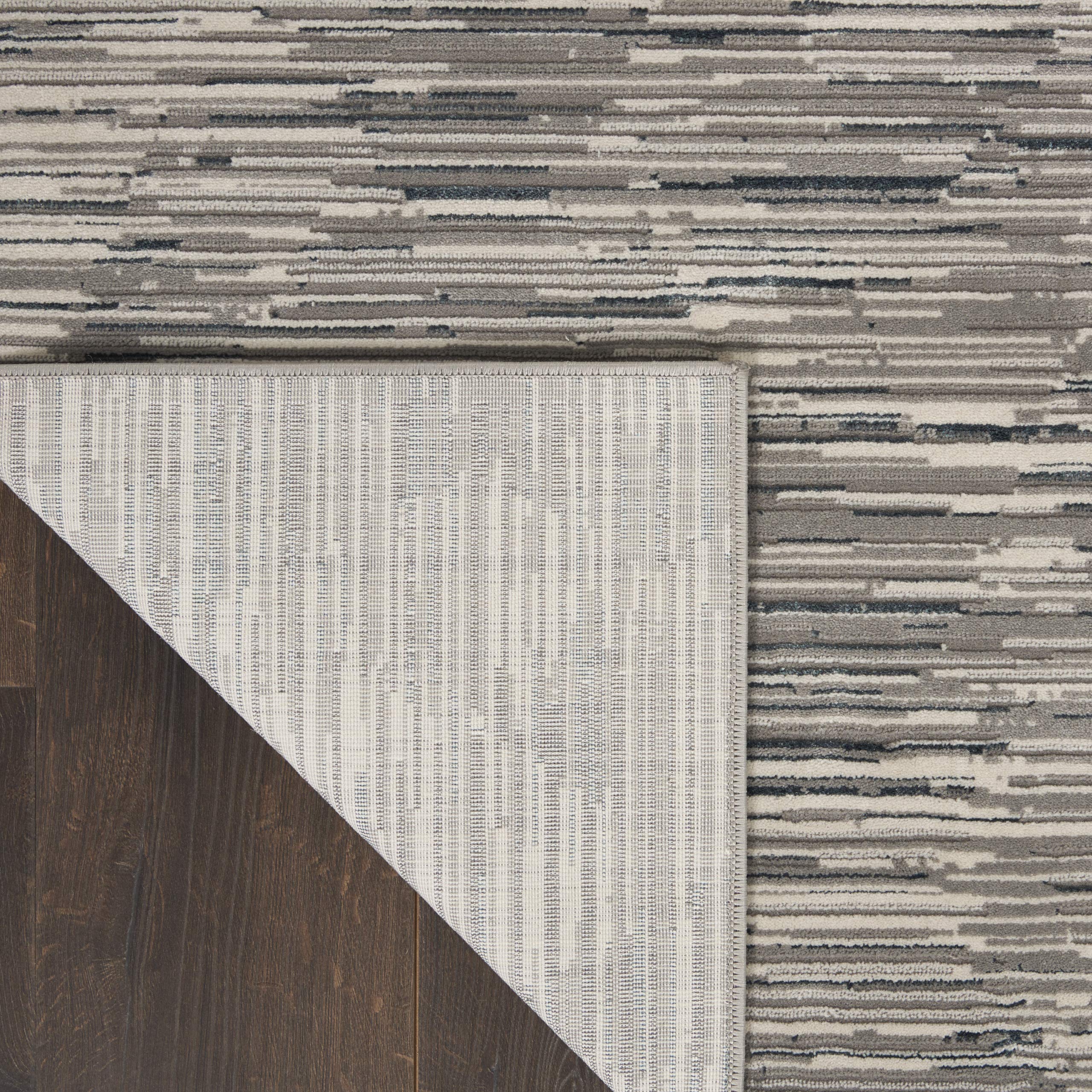 Michael Amini MA90 Uptown Abstract Grey/Ivory 2'2
