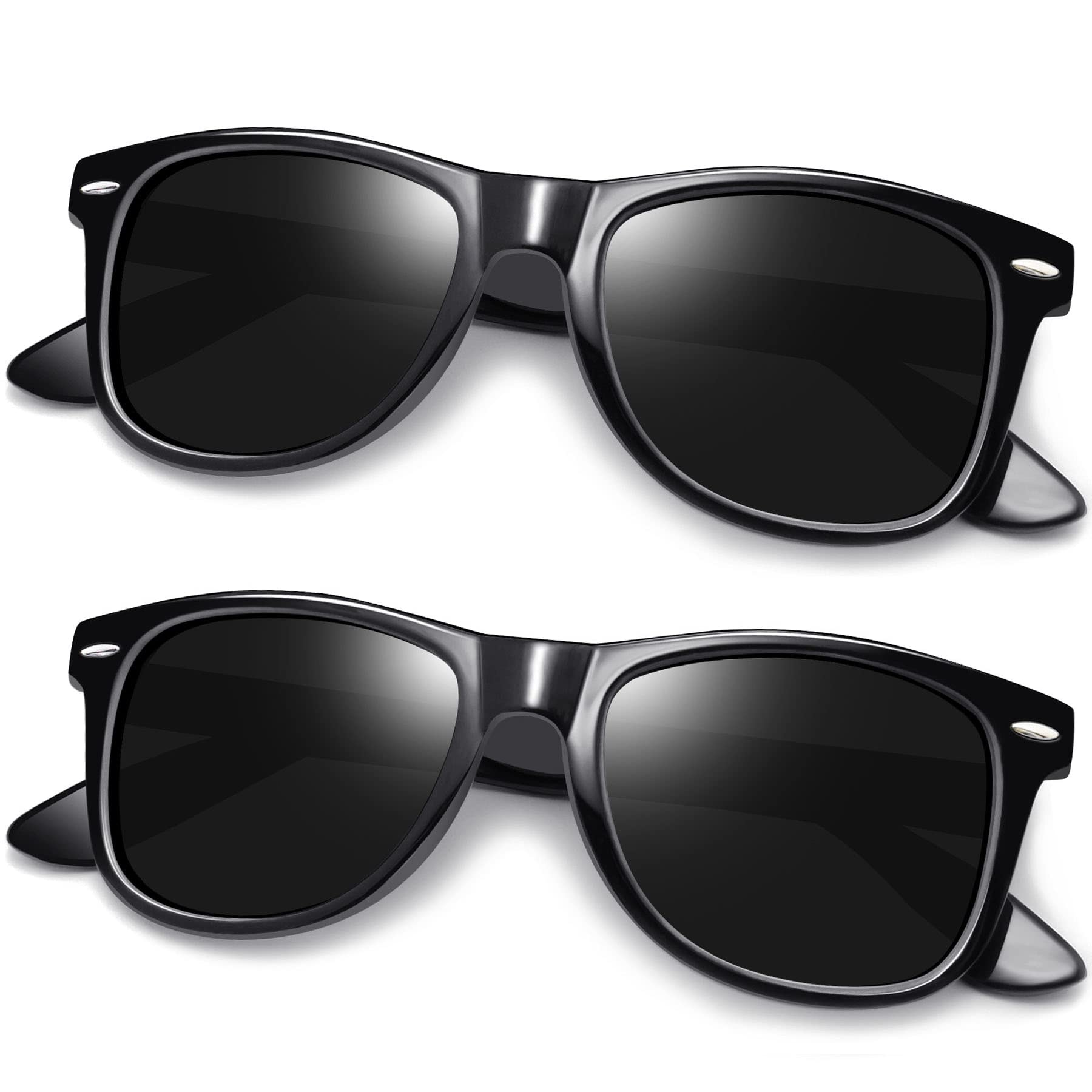Joopin Square Polarized Sunglasses for Men & Women - UV Protection, Trendy Designer Shades for Outdoor, Driving & Fashion
