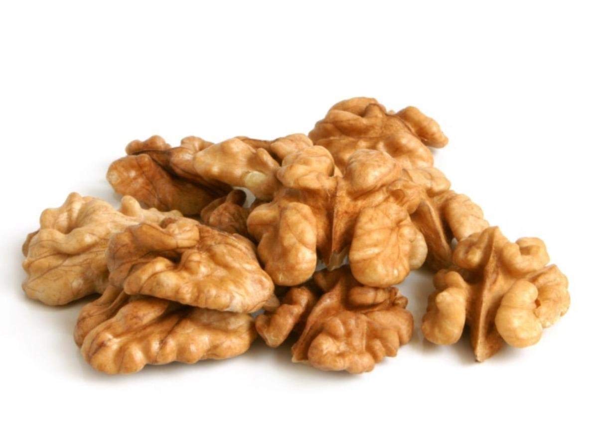 Premium Bulk Walnut Halves & Pieces - 25 lb Wholesale Box | Fresh, Raw, Unsalted | Perfect for Baking, Snacking & Cooking | Great for Bakeries, Restaurants & Home Chefs