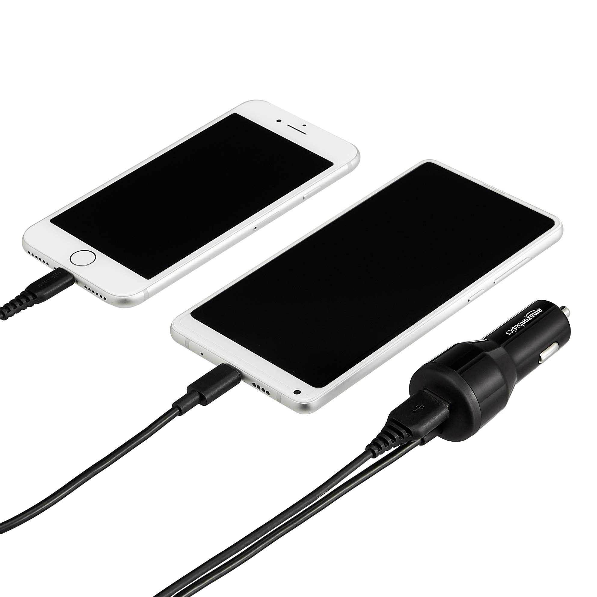 Fast Charging USB-C Car Charger 18W with USB-A Port for Travel & Commuting