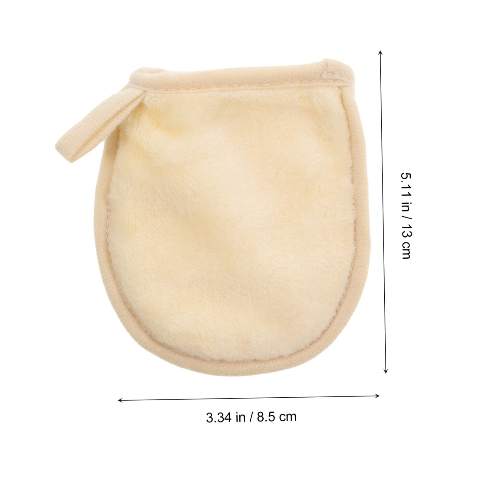 4pcs Reusable Facial Cleaning Gloves - Soft Makeup Remover Pads for Gentle Exfoliation & Cleansing | Eco-Friendly Face Washing Sponges for Sensitive Skin | Perfect for Daily Skincare & Travel