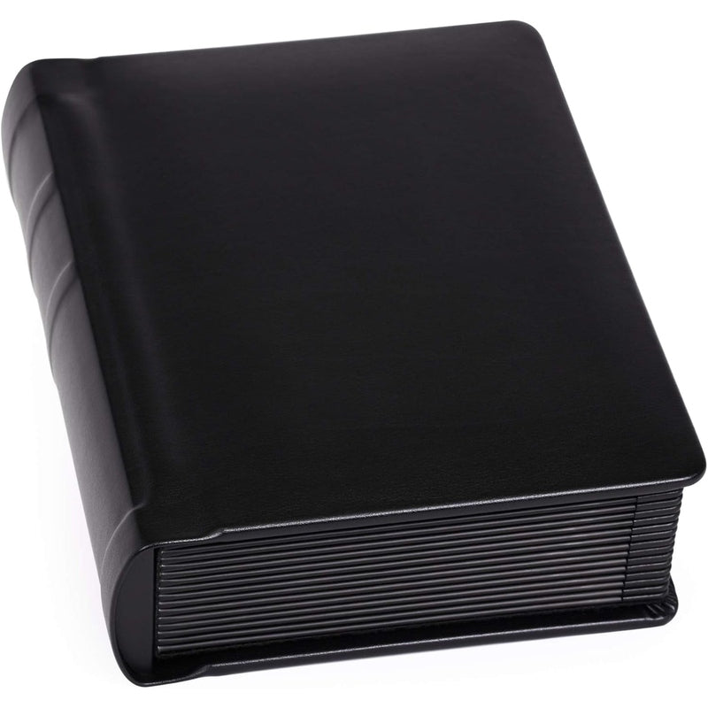 Premium Faux Leather Slip-In Photo Album - Holds 4x6 & 5x7 Pictures - Perfect for Wedding, Baby, Travel Memories & Scrapbooking - Acid-Free Archival Quality Pages