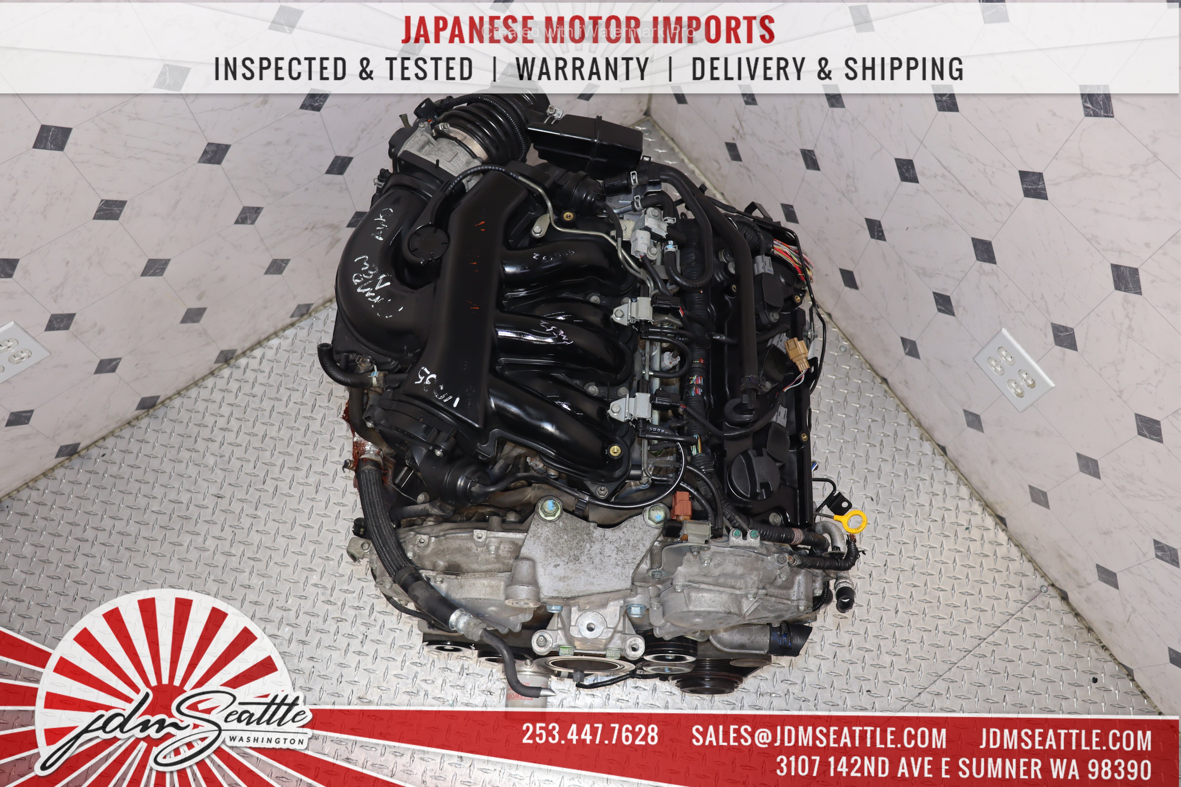2009-2014 Nissan Murano 3.5L V6 JDM Engine Replacement - Compatible with Nissan Murano Models - Perfect for Engine Swap & Performance Upgrades