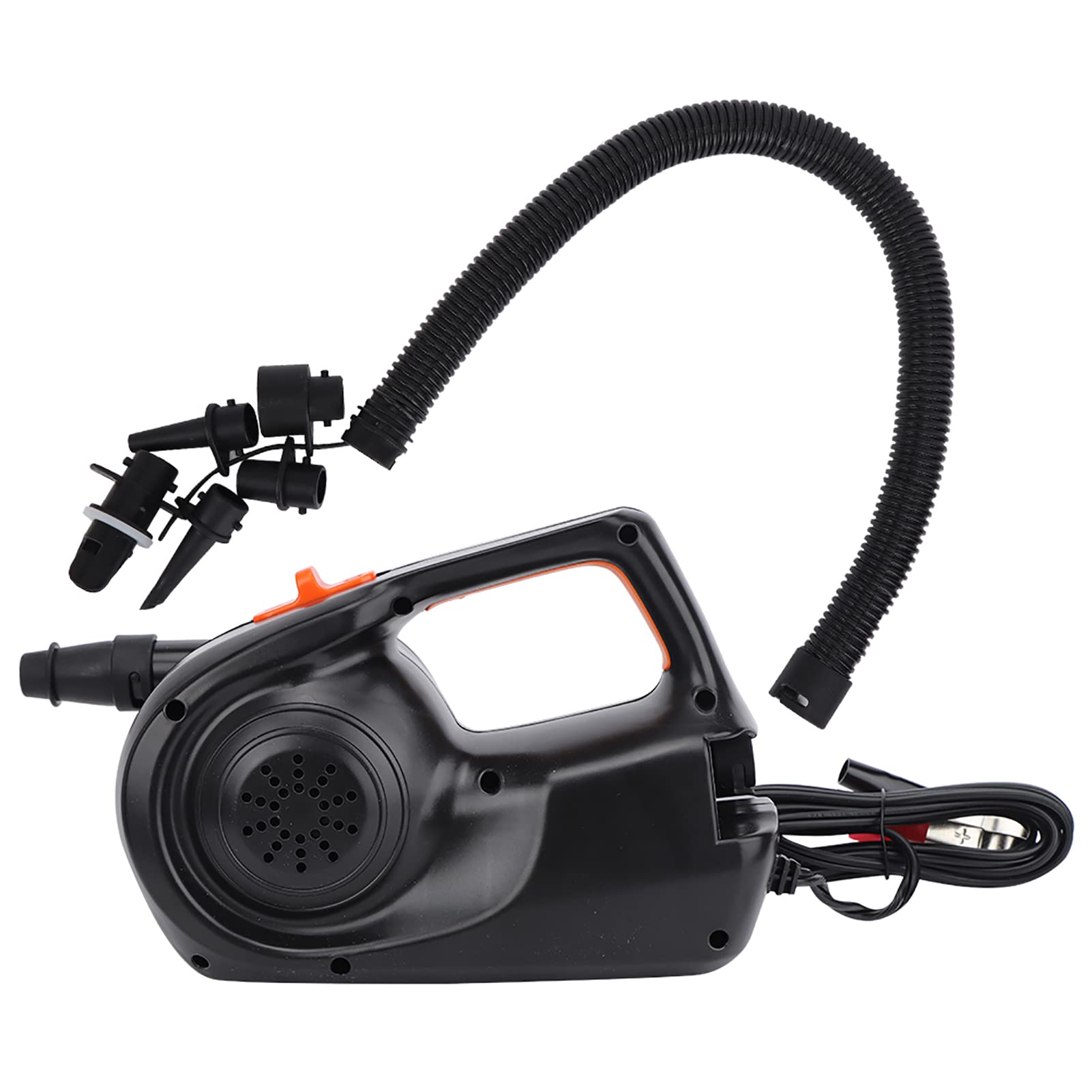 **Alomejor Portable Electric Air Pump - Fast Inflation for Air Mattress, Inflatable Boat, Pool Floats & More - Perfect for Camping, Travel & Outdoor Adventures**