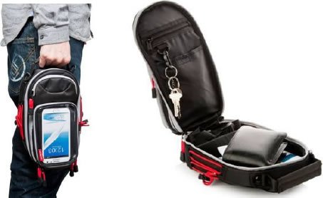 Capdase Waterproof Motorcycle Smartphone Tank Bag - Universal Fit for iPhone, Samsung & More - Perfect for Commuting, Road Trips & Adventure Riding