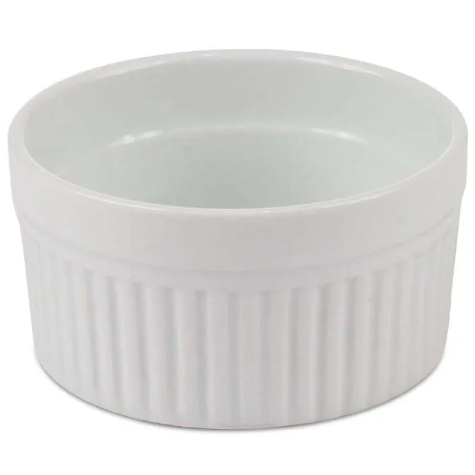 Premium Porcelain Ramekins from China - Elegant Mini Baking Dishes for Crème Brûlée, Soufflés & Desserts - Perfect for Home Baking, Restaurants & Gift Giving