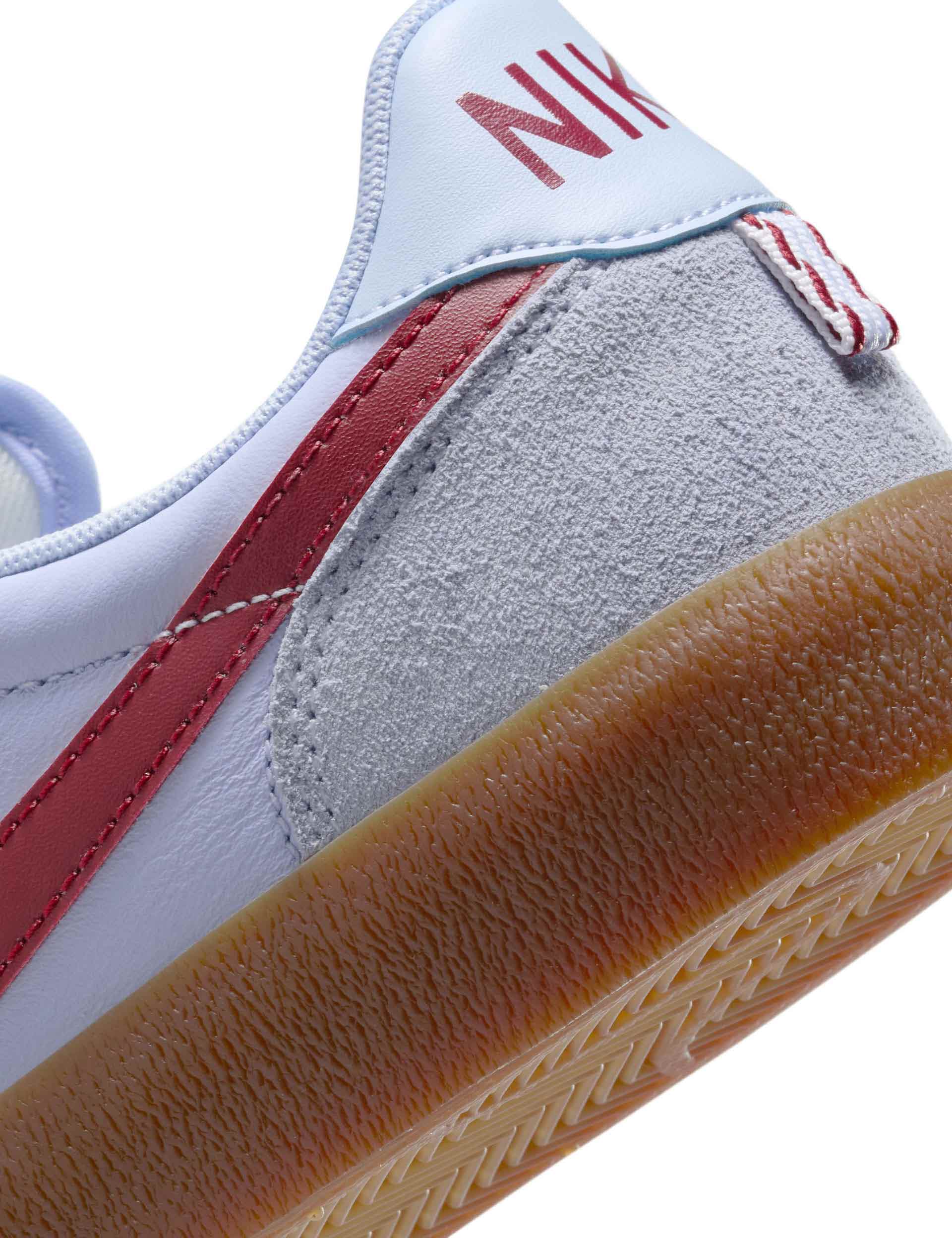 Nike Killshot 2 Leather Sneakers - Royal Tint/Gum Medium Brown/White/Team Red | Classic Court Shoes for Men | Perfect for Casual Wear, Office & Street Style