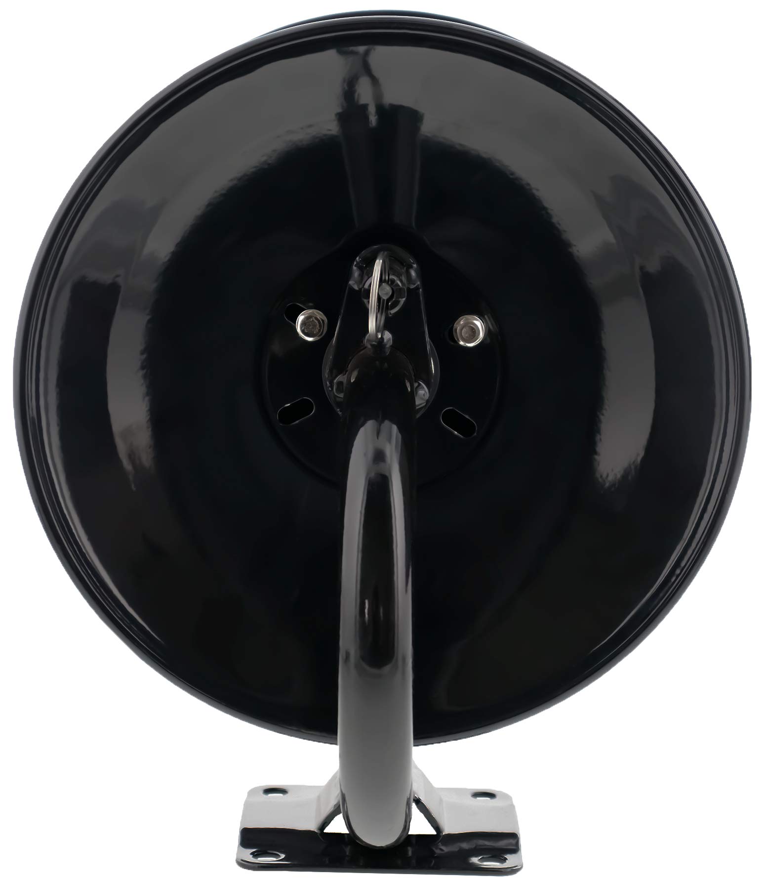 Steel Dragon Tools 4000 PSI 50-Foot Heavy Duty Black Powder Coated Pressure Washer Hose Reel - Perfect for Car Washing, Driveway Cleaning & Outdoor Home Maintenance