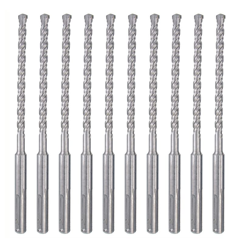 SDS Plus Hammer Drill Bit Set - 10Pcs 3/16
