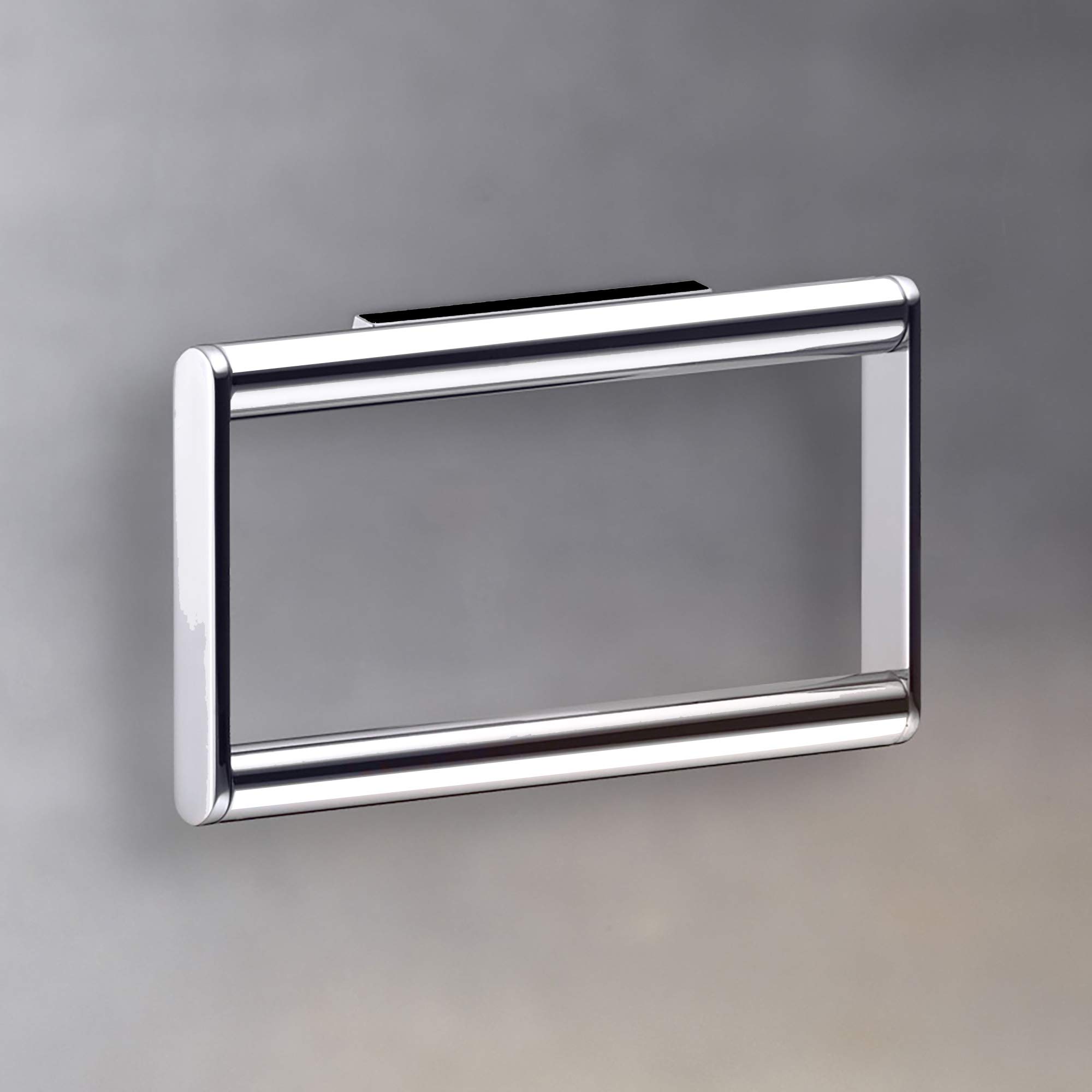 Polished Chrome Towel Ring - Modern Bathroom Accessory for Hand & Face Towels - Perfect for Bathroom, Spa & Guest Room Decor