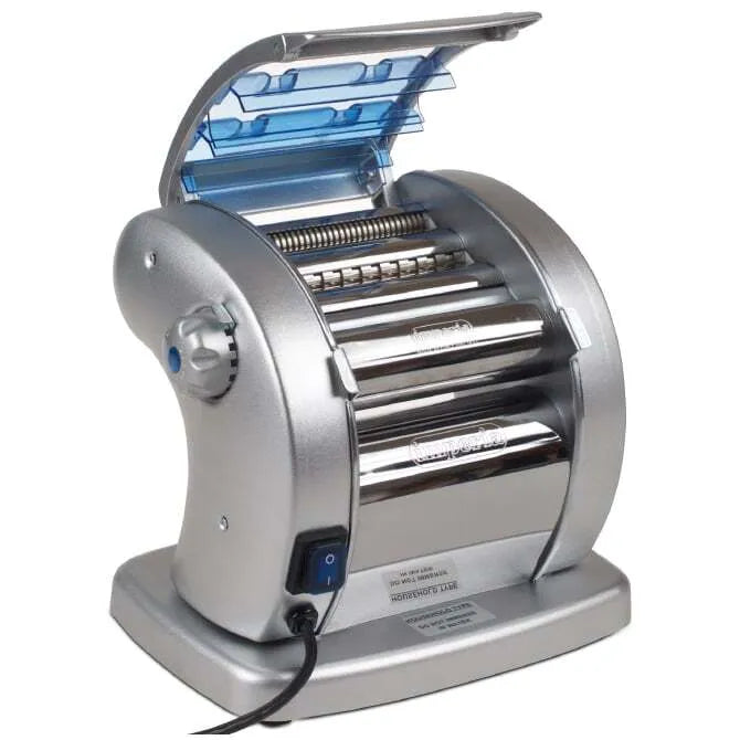 Electric Pasta Dough Sheeter Machine - Stainless Steel Roller for Homemade Ravioli, Lasagna & Noodles | Perfect for Italian Cooking & Restaurant Use