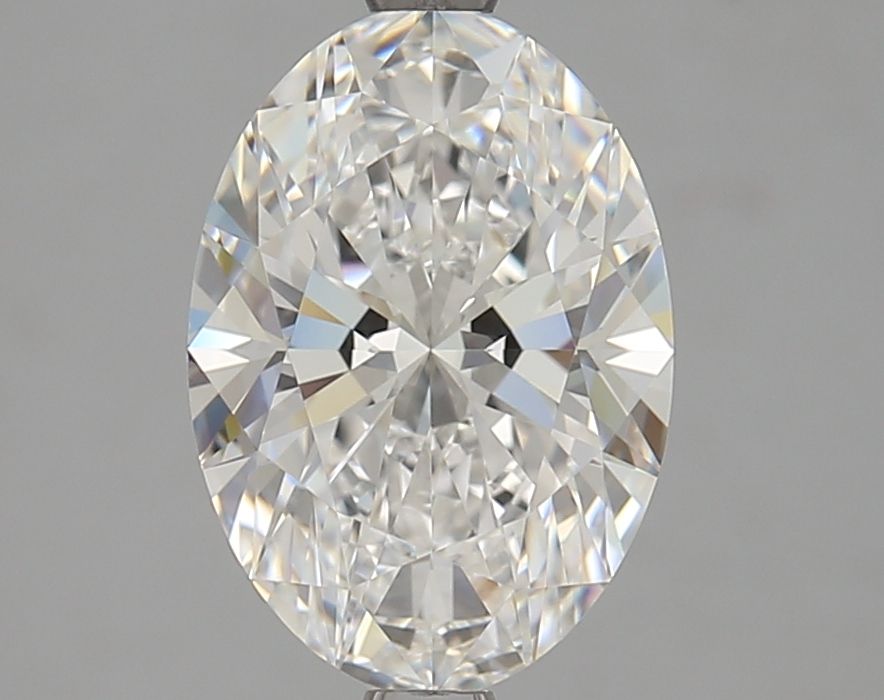 2.8 Carat F VVS1 Oval Lab-Grown Diamond for Engagement Rings & Fine Jewelry