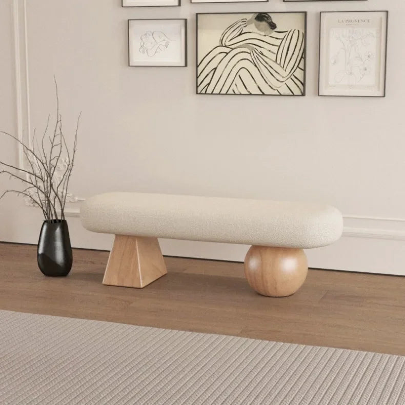Solid Wood Shoe Bench - Durable & Timeless Entryway Storage Organizer - Perfect for Hallway, Mudroom, or Bedroom Shoe Organization