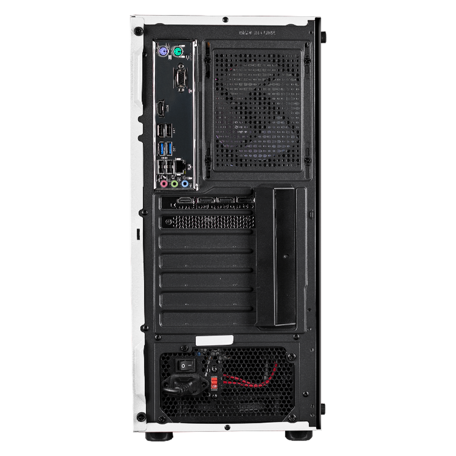 Xtreme Gaming PC with NVIDIA GeForce RTX 3050, Intel Core i3-12100F, 16GB RAM, 500GB SSD, WiFi - White | High-Performance Desktop Computer for Esports, Streaming & 1080p Gaming