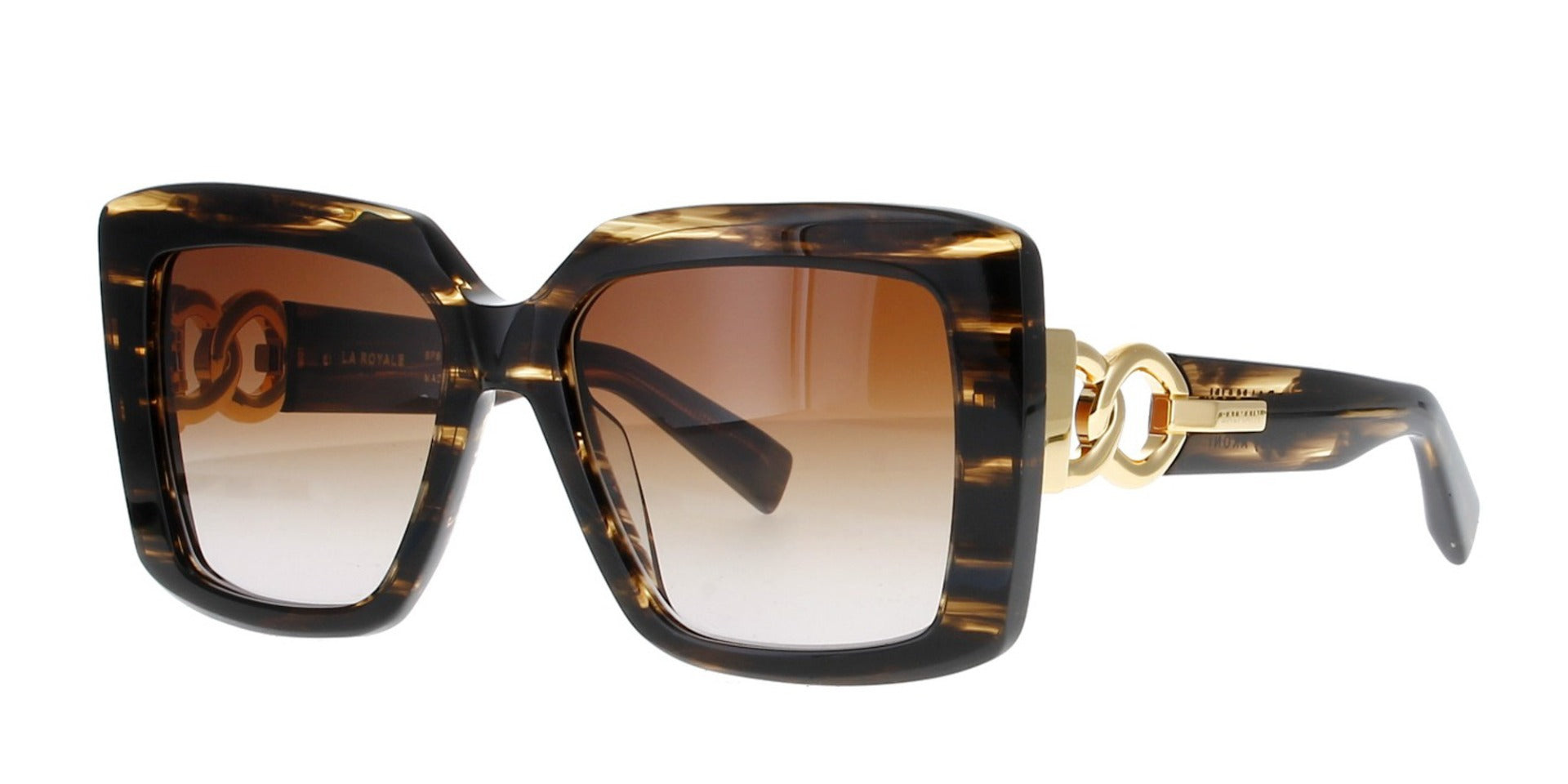 Balmain La Royale BPS105 Luxury Sunglasses - Polarized UV Protection for Men & Women | Perfect for Beach, Driving & Outdoor Activities