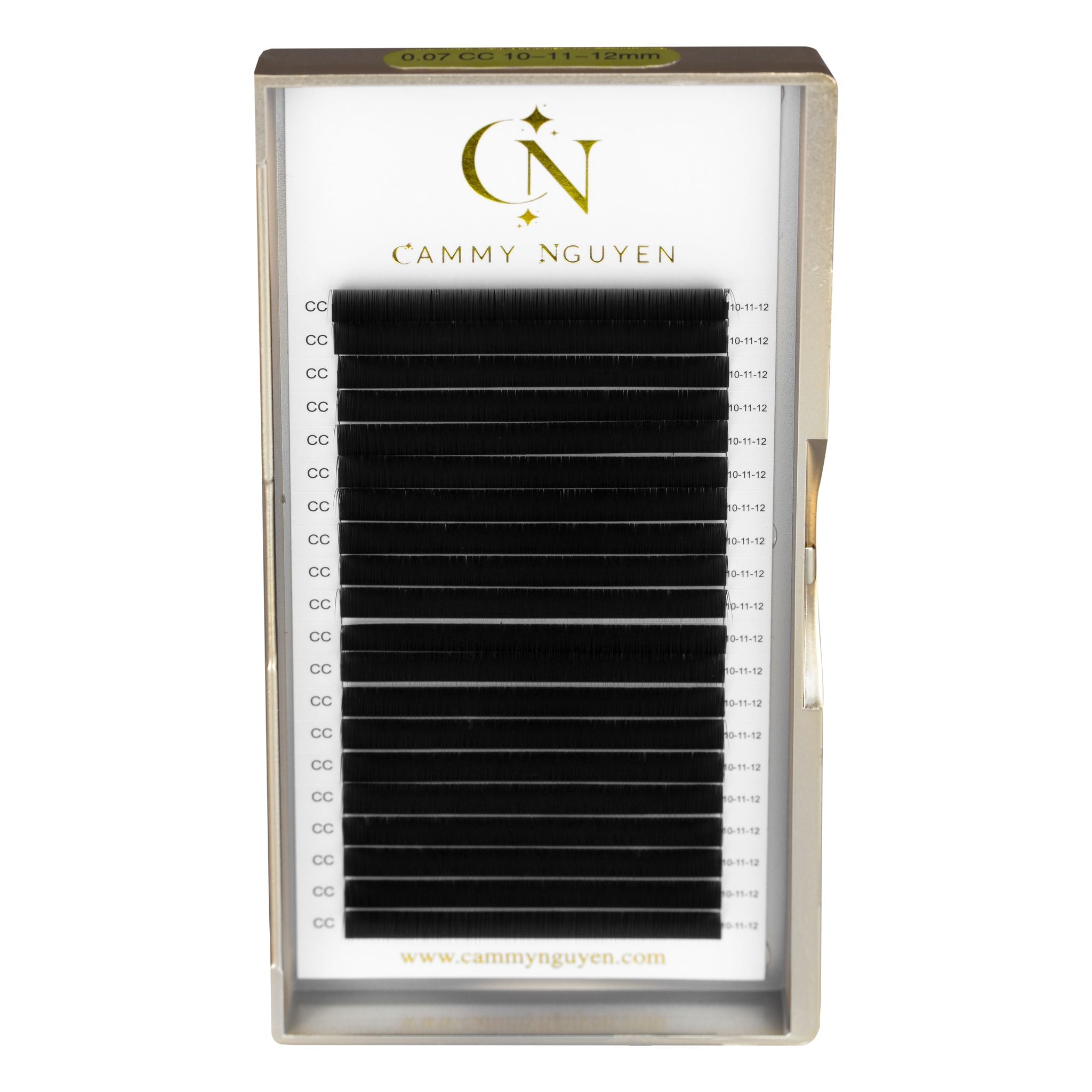 Premium Camellia Mix Tray Lashes - Natural Looking False Eyelashes for Dramatic Volume & Length - Perfect for Parties, Weddings & Special Occasions