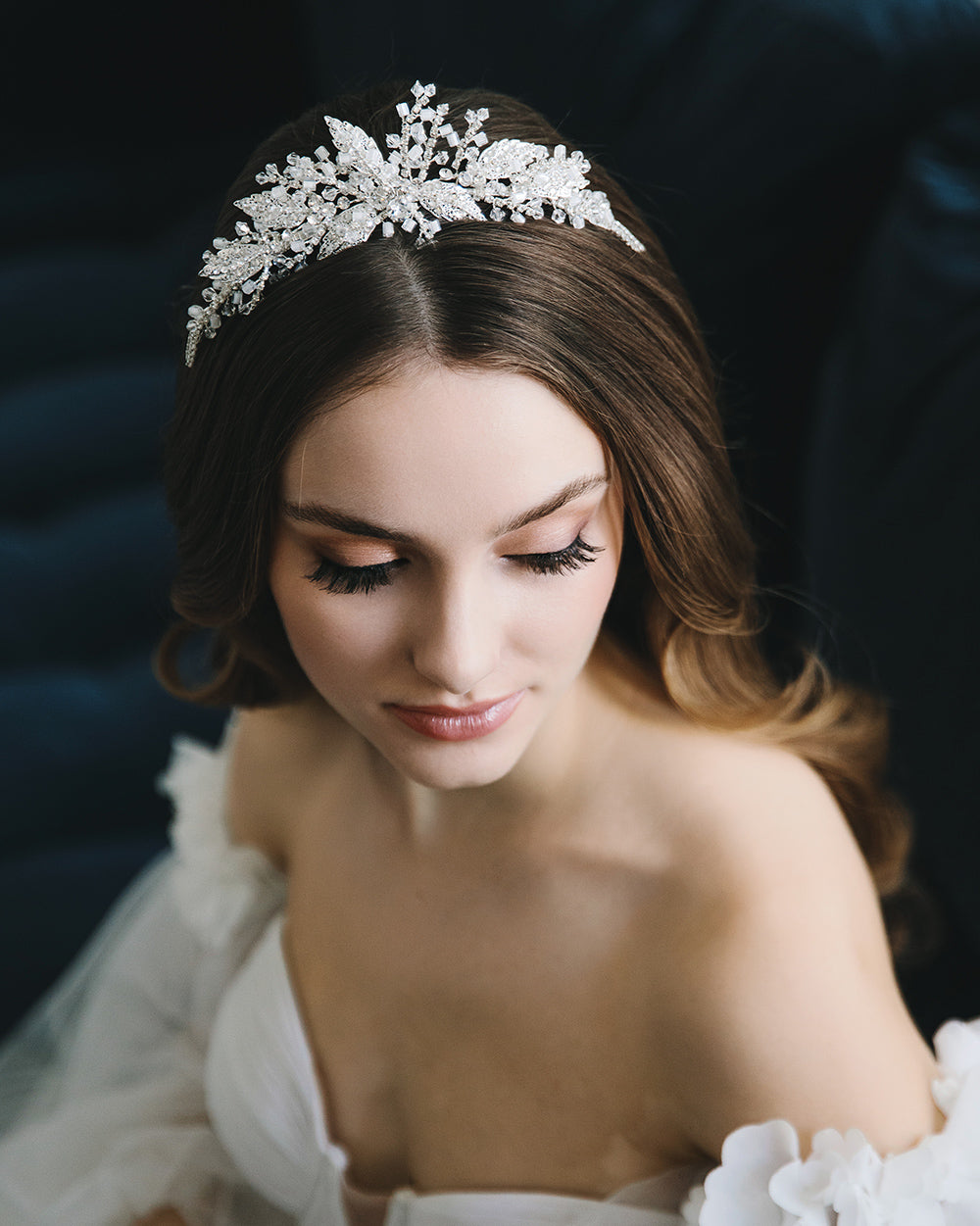 Natalia Wedding Tiara - Elegant Bridal Crown for Bride, Princess, Prom & Special Occasions | Perfect for Weddings, Pageants, and Formal Events