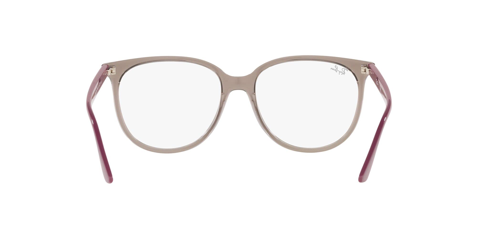 Ray-Ban Women's Rx4378vf Low Bridge Fit Square Prescription Eyeglass Frames for Small Faces | Lightweight & Comfortable for Daily Wear, Work & Driving