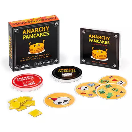 Anarchy Pancakes (Tin Box Edition) - Premium Collectible Breakfast Gift for Pancake Lovers - Perfect for Home Cooking, Gifting & Collector's Display