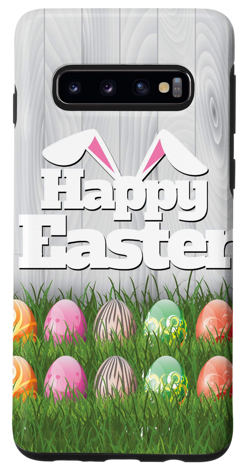Cute Bunny Easter Egg Phone Case for Samsung Galaxy S10 - Funny Easter Gift for Women & Men - Perfect for Easter Celebrations, Egg Hunts & Spring Parties