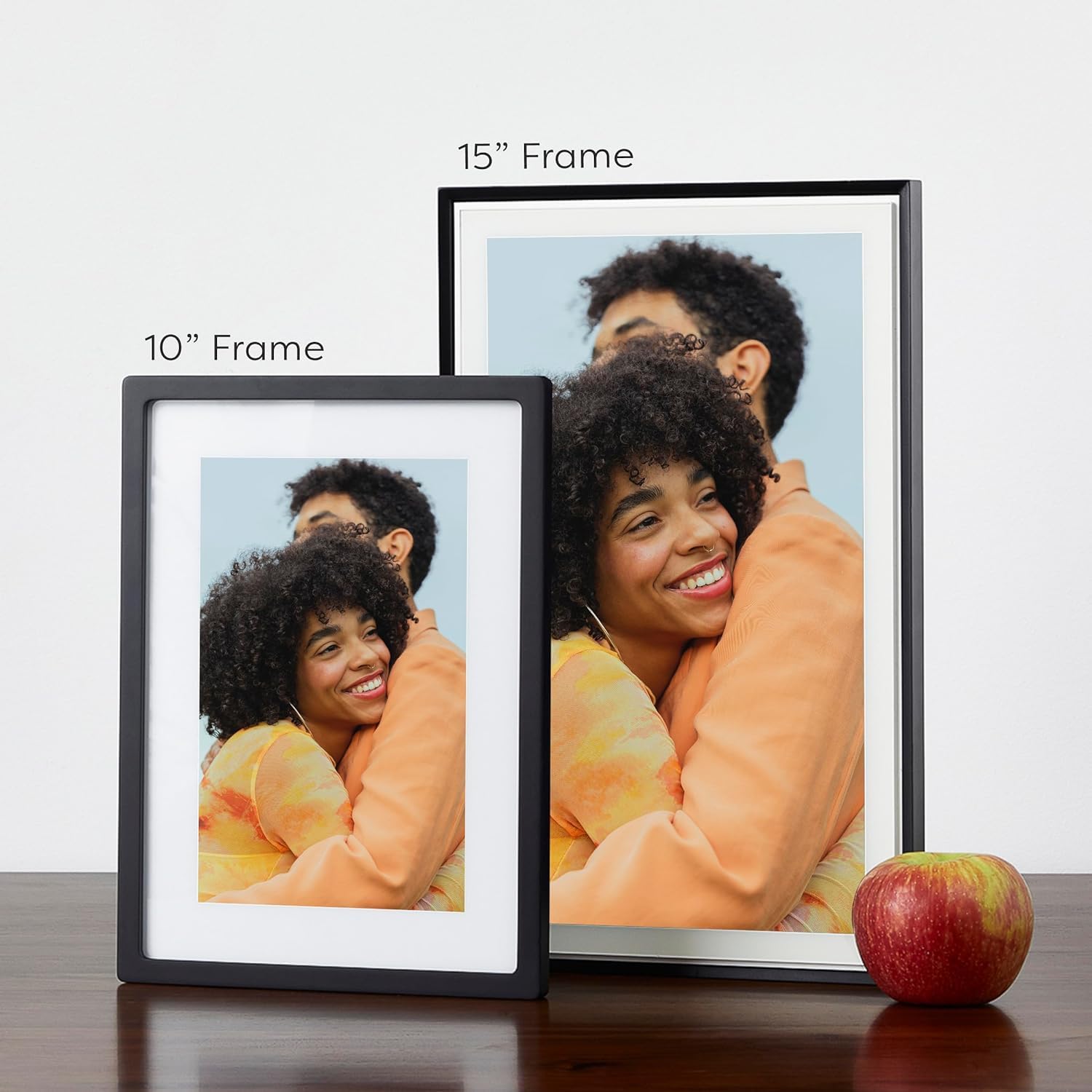Skylight 15 Inch WiFi Digital Picture Frame - Touch Screen Display, Upload Photos from Phone, Customizable Gift for Family & Friends - Perfect for Home Decor, Office Display, and Special Occasions (Black)