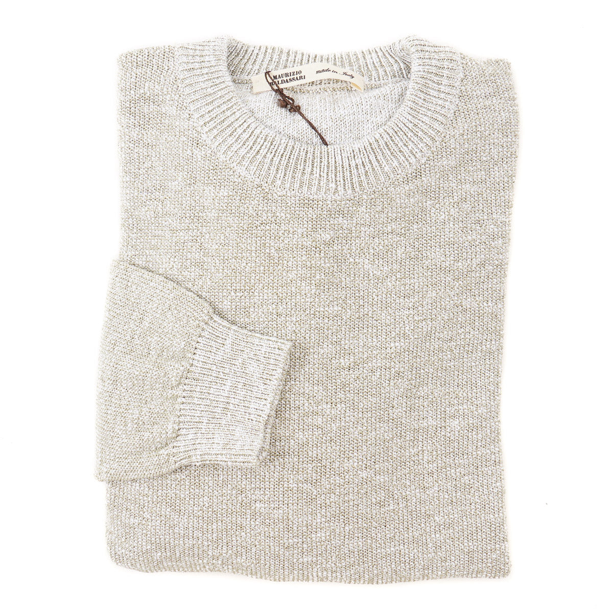 Premium Cotton Sweater for Men by Maurizio Baldassari | Soft & Breathable Knit Pullover | Perfect for Casual Wear, Office & Fall Layering
