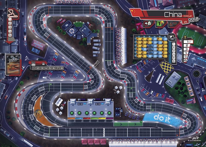 Doit Games Circuitos Pack 1 - Pole Position Racing Game for Home & Arcade Fun