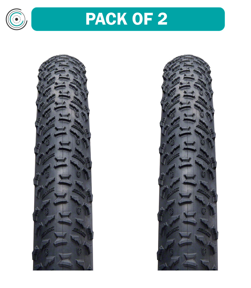 Ritchey WCS ZMax Evolution Tire 27.5x2.25 Tubeless Ready 120TPI Folding Bike Tire - 2 Pack (46450817018) for Mountain Biking, Trail Riding, and Off-Road Adventures
