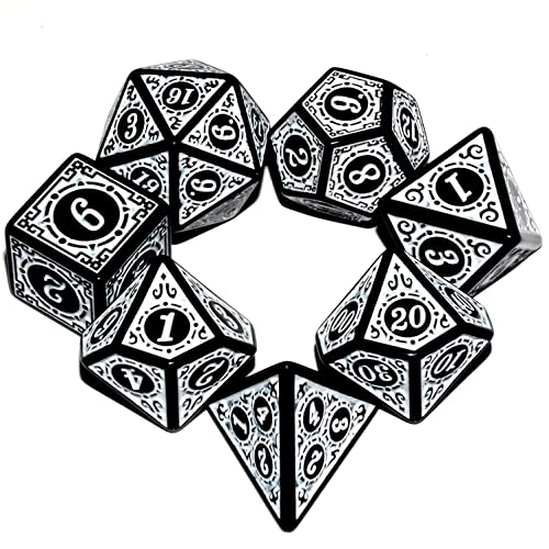 7pcs White