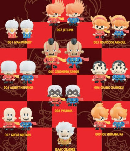 Bandai Cyborg 009 x Panson Works Action Figure Set - 19+1 Secret Collectible Figures (20 PCs) for Anime Fans & Model Collectors - Perfect for Display, Gifts & Anime Collections