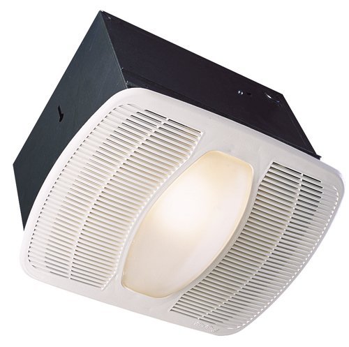 Air King AK100L High CFM Exhaust Fan - Clear Plastic for Bathroom, Kitchen, Garage & Workshop Ventilation - Quiet & Energy Efficient