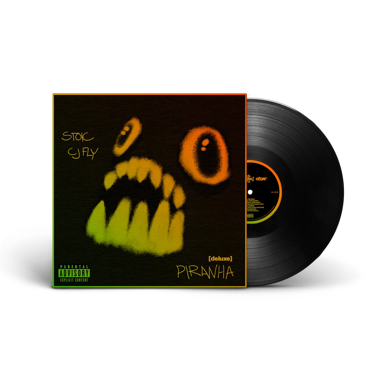 PIRANHA DELUXE Vinyl LP Record - Classic Horror Movie Soundtrack for Collectors & Film Enthusiasts - Perfect for Home Theater & Halloween Parties