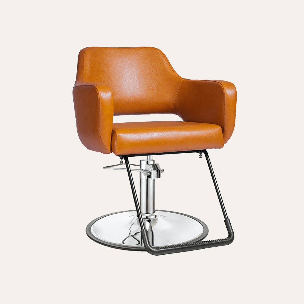 Stylish Salon Chair for Hair Styling & Barber Shop - Ergonomic & Durable Beauty Salon Furniture for Hairdressers & Clients - Perfect for Home Salons & Professional Beauty Spaces