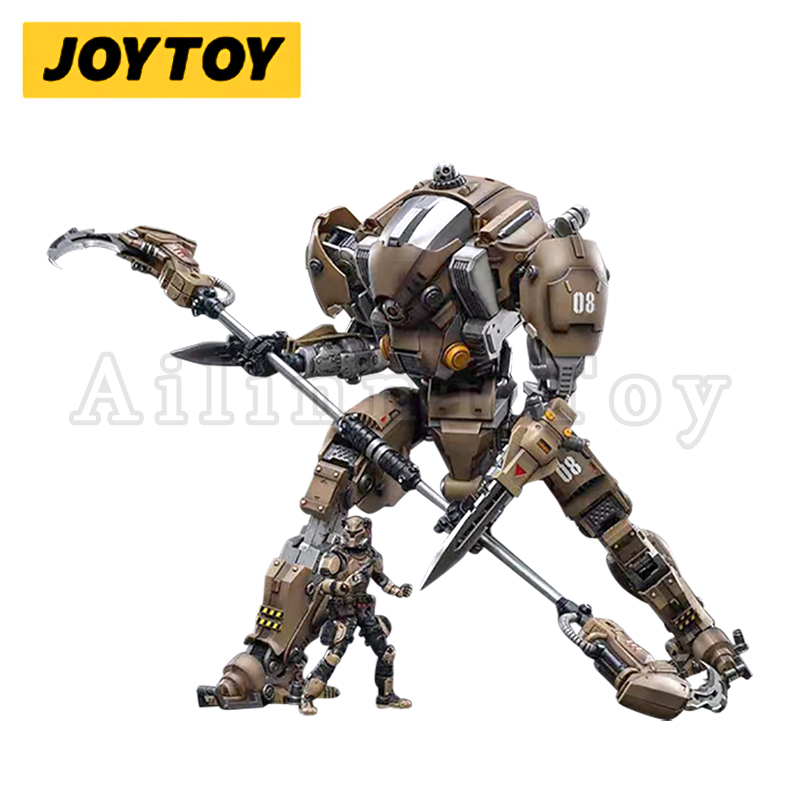 JOYTOY 1/18 Scale Xingtian Mecha Action Figure with Pilot - Collectible Die-Cast Robot Model for Mecha Battle For The Stars - Perfect for Display, Gifts, and Anime Fans Collection
