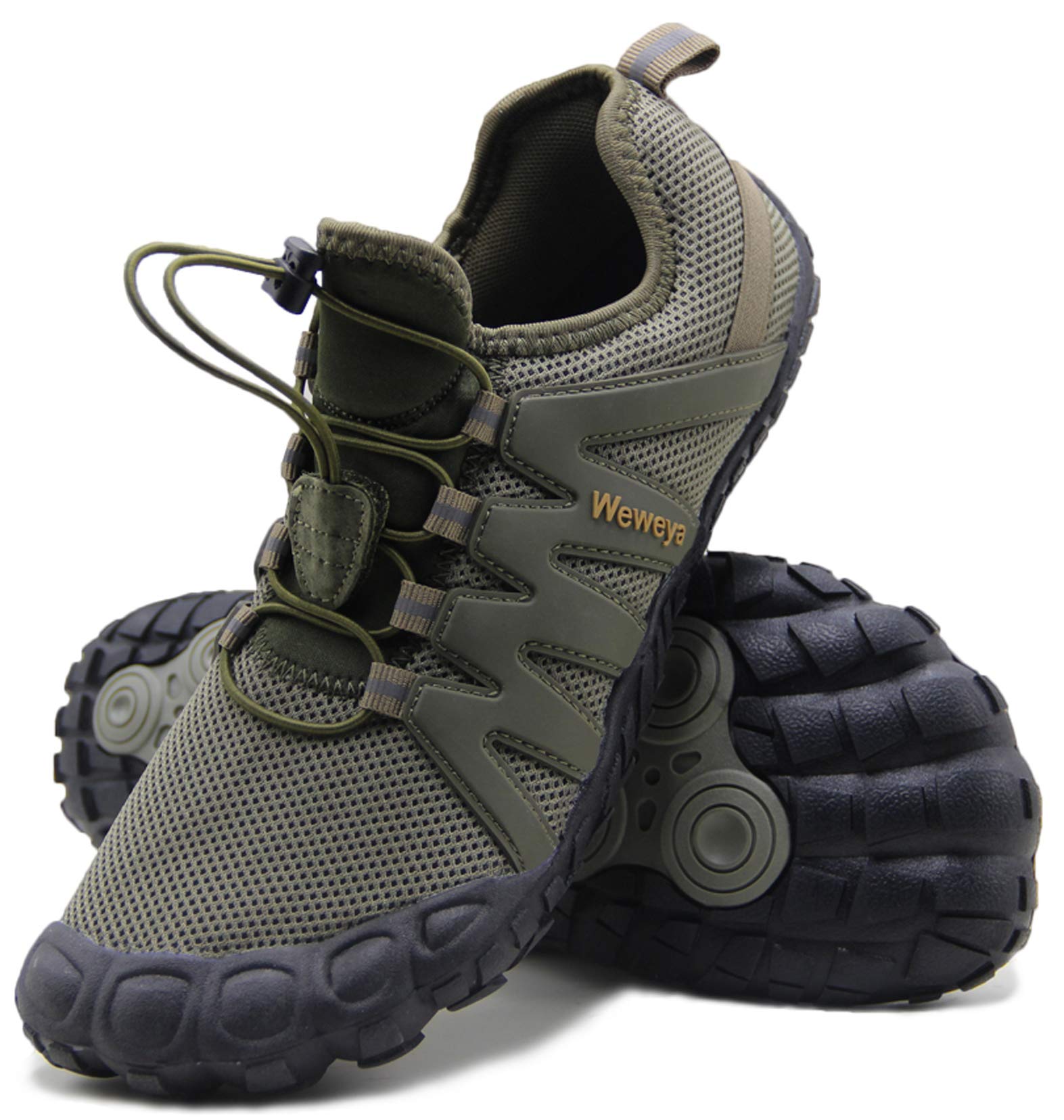 Weweya Barefoot Shoes for Men - Minimalist Running & Cross Training Shoes - Lightweight & Flexible for Natural Movement - Perfect for Trail Running, Gym Workouts & Outdoor Activities