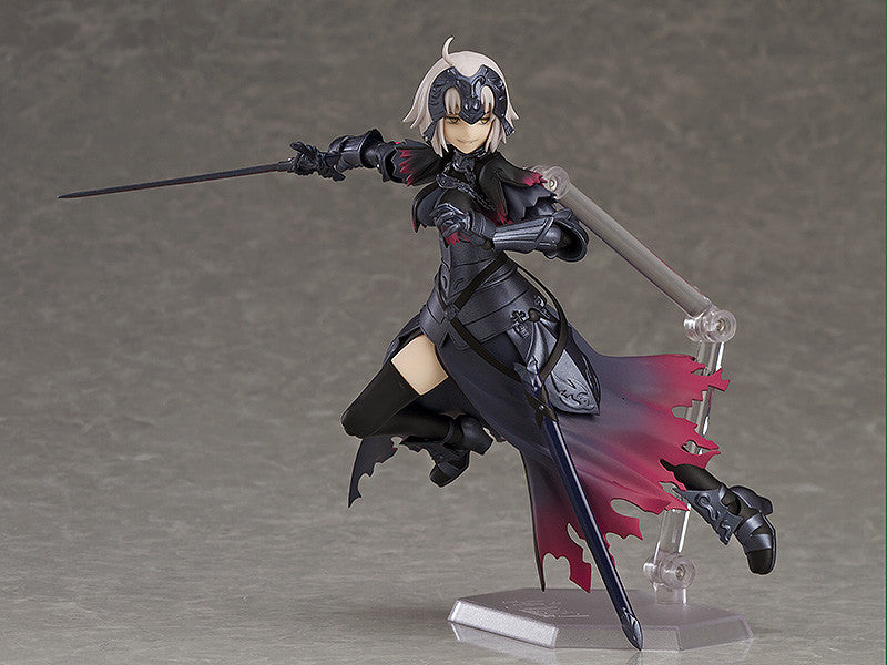 Fate/Grand Order Figma #390 Avenger Jeanne d'Arc (Alter) Action Figure - Collectible Anime Character Model for Display & Cosplay