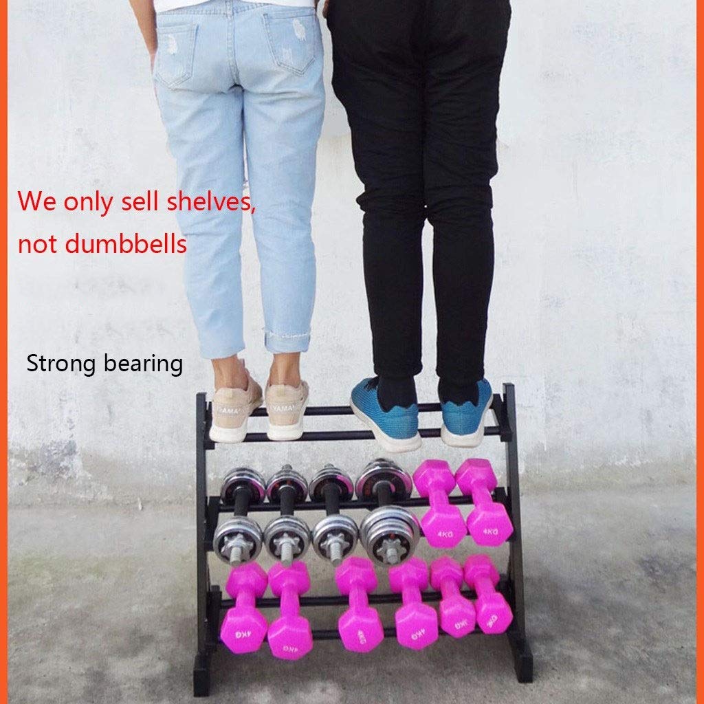 Multi-Layer Dumbbell Storage Rack - Heavy Duty Detachable Dumbbell Stand for Home Gym, Fitness Equipment & Weight Storage - Perfect for Garage, Basement & Home Workout Spaces