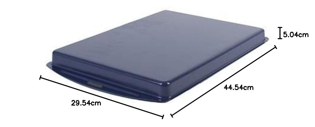 Premium Lakeland Multi-Purpose Rectangular Baking Tray 35.5x25.5cm - Non-Stick Oven Pan for Cakes, Roasts & Cookies - Perfect for Home Baking, Holiday Cooking & Meal Prep
